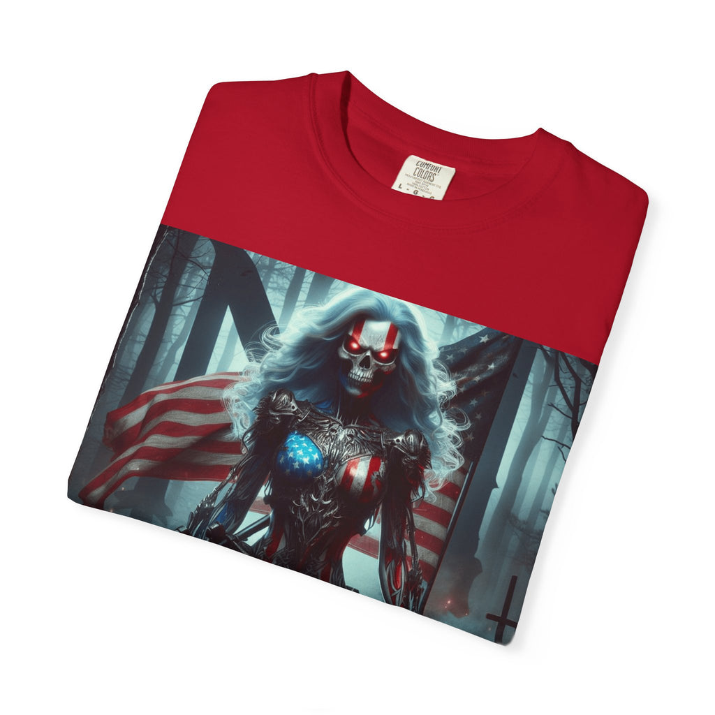 American Warrior Ver 16 | Soldier Skull Forest Graphic