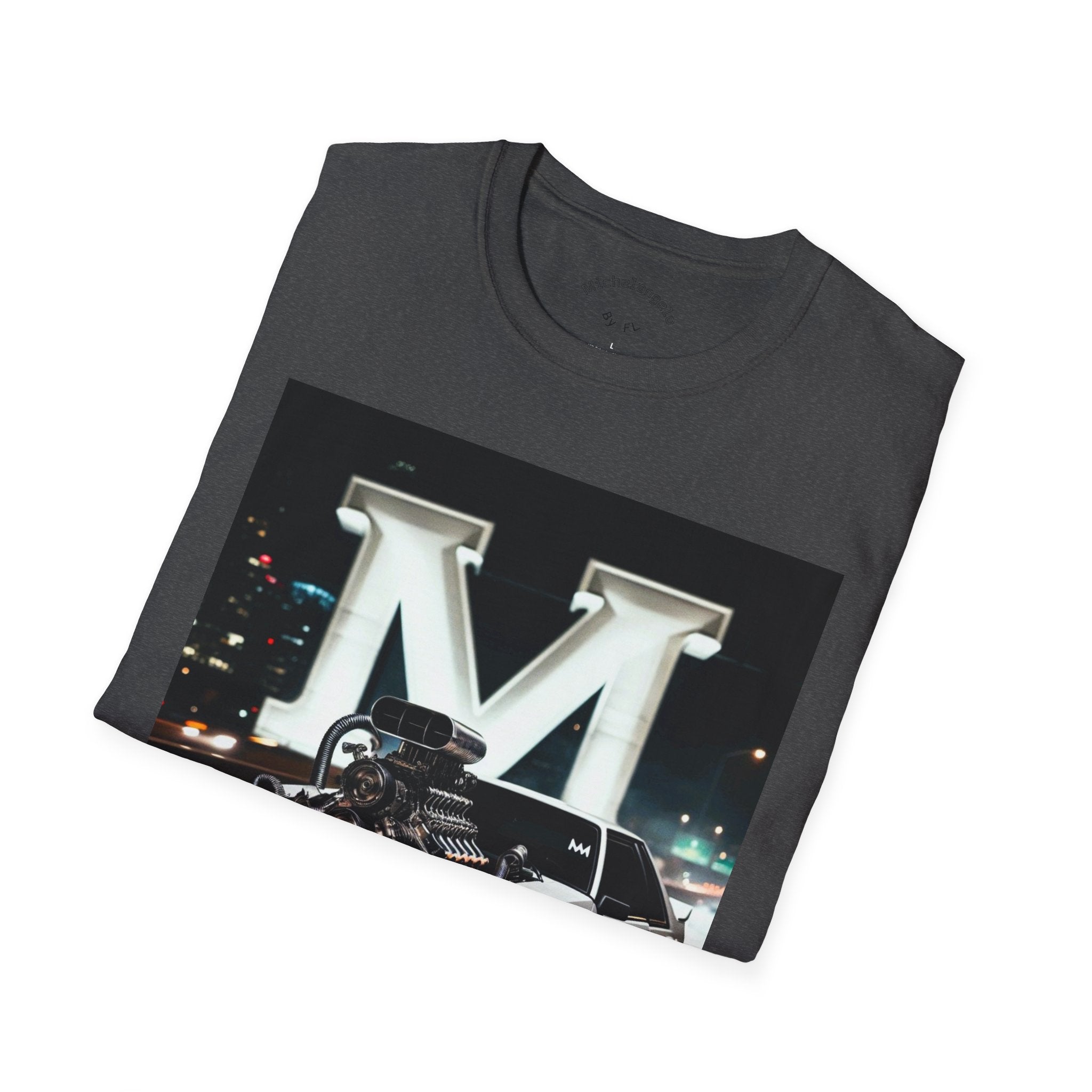 Classic Muscle Car M Tee — 'The Stallion' Graphic T-Shirt