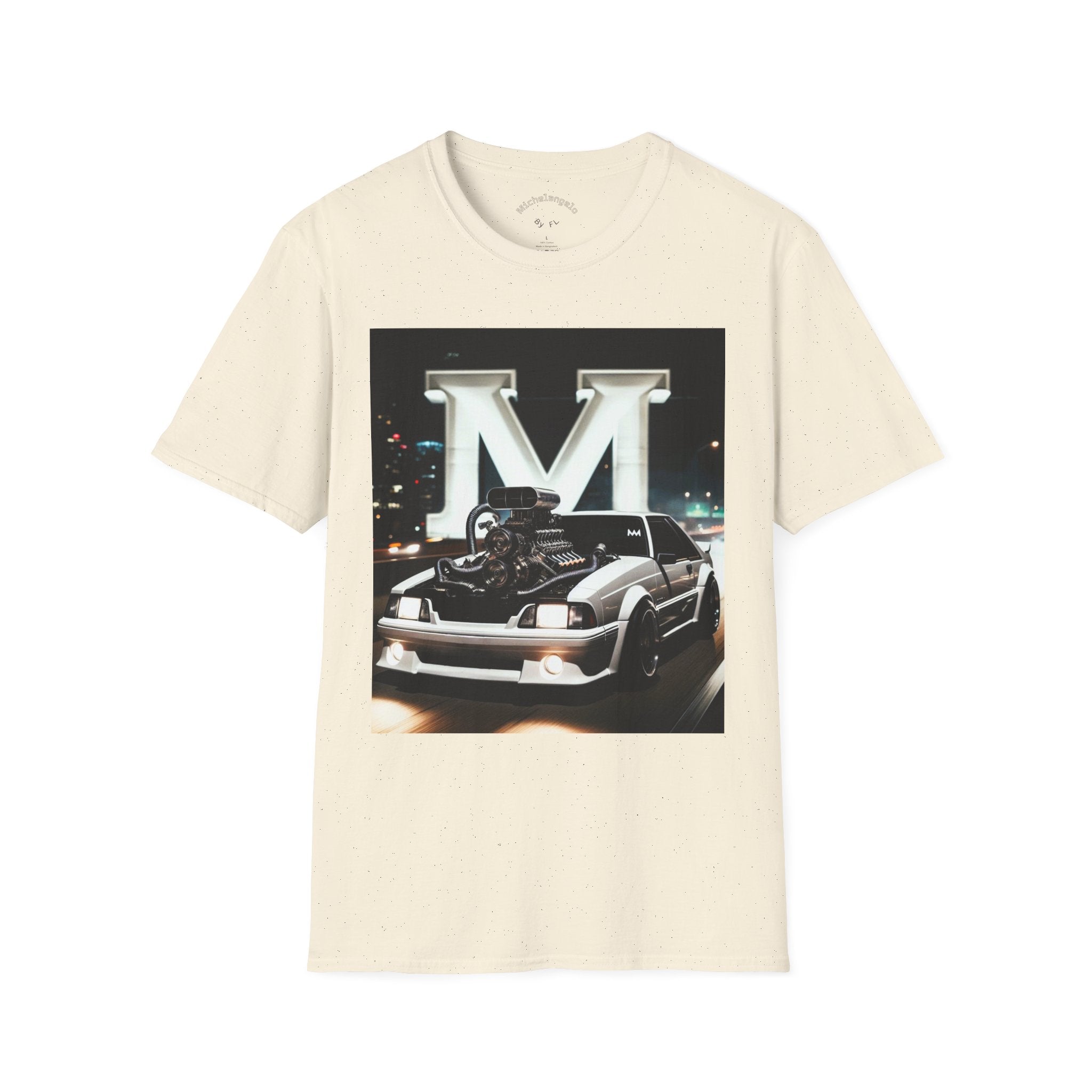 Classic Muscle Car M Tee — 'The Stallion' Graphic T-Shirt
