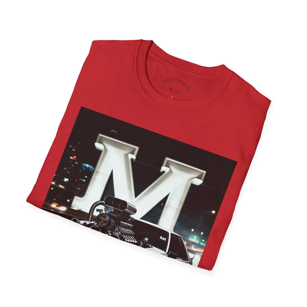 Classic Muscle Car M Tee — 'The Stallion' Graphic T-Shirt