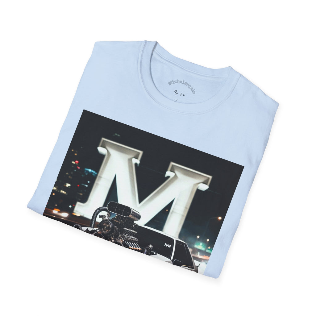 Classic Muscle Car M Tee — 'The Stallion' Graphic T-Shirt