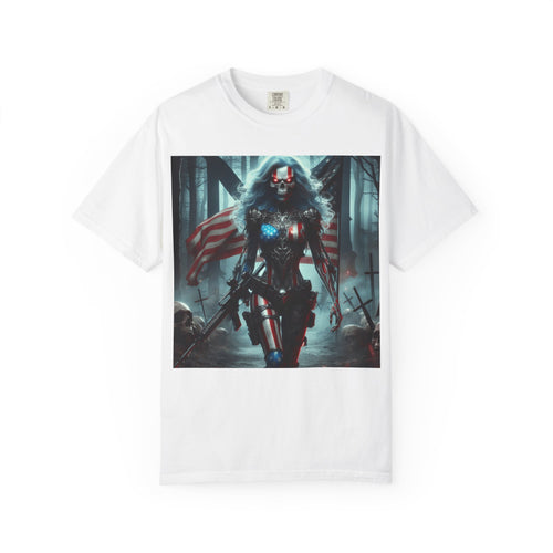 American Warrior Ver 16 | Soldier Skull Forest Graphic