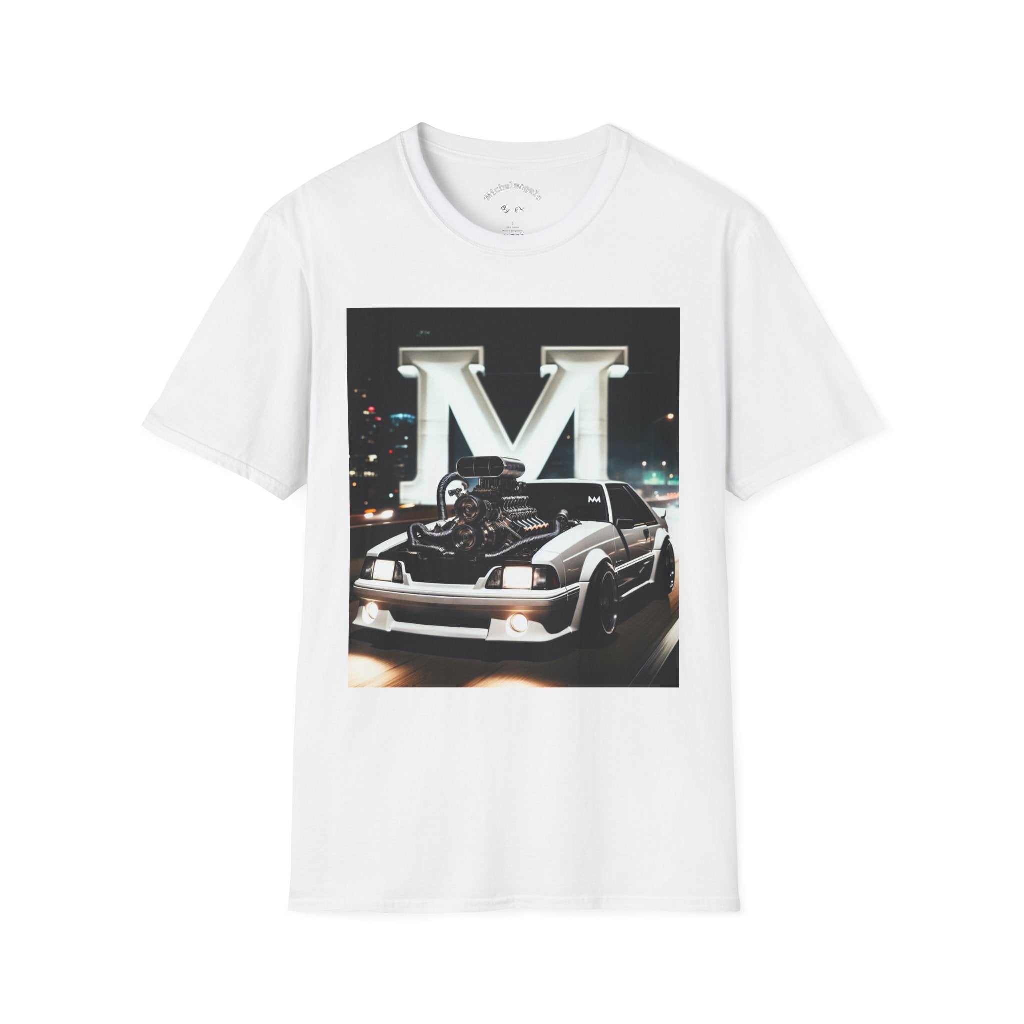 Classic Muscle Car M Tee — 'The Stallion' Graphic T-Shirt