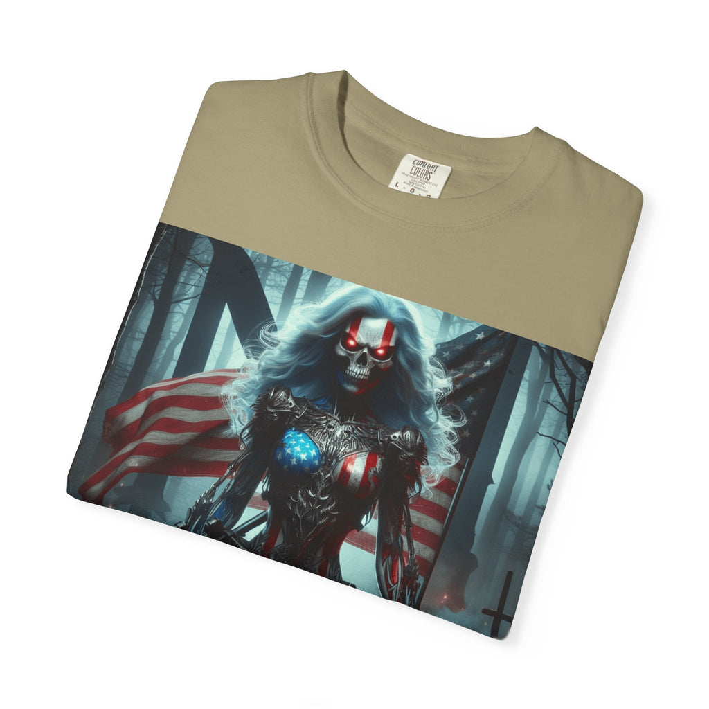 American Warrior Ver 16 | Soldier Skull Forest Graphic