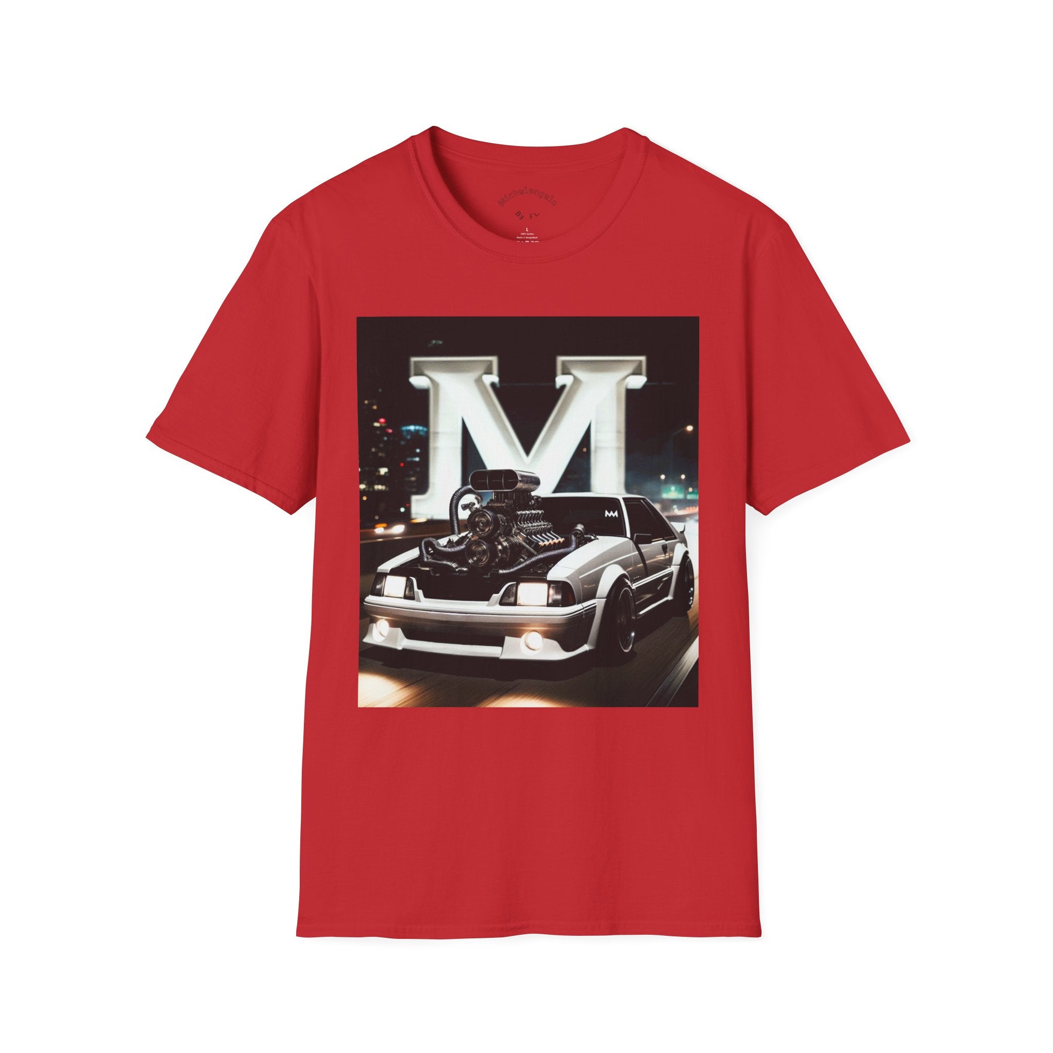 Classic Muscle Car M Tee — 'The Stallion' Graphic T-Shirt