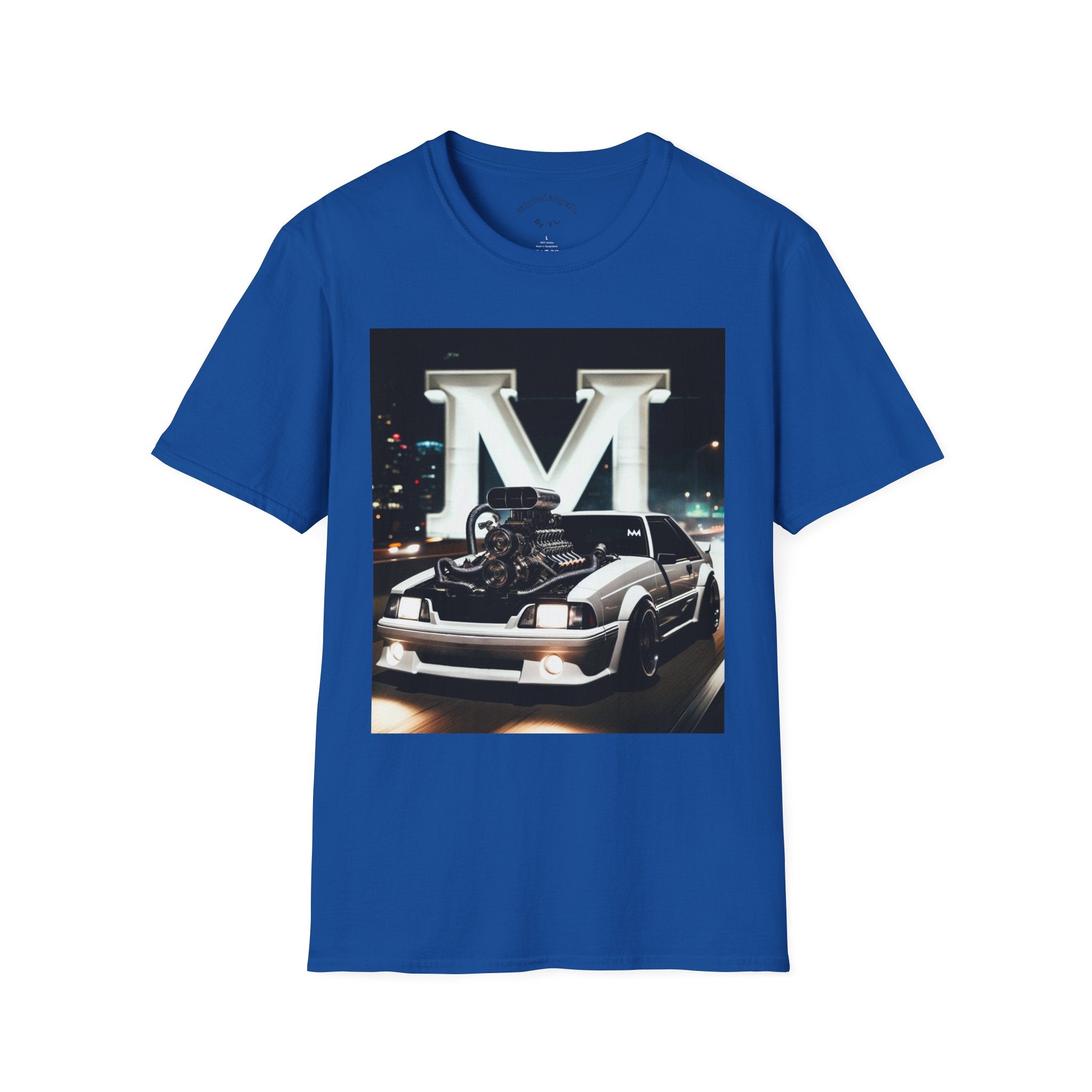 Classic Muscle Car M Tee — 'The Stallion' Graphic T-Shirt