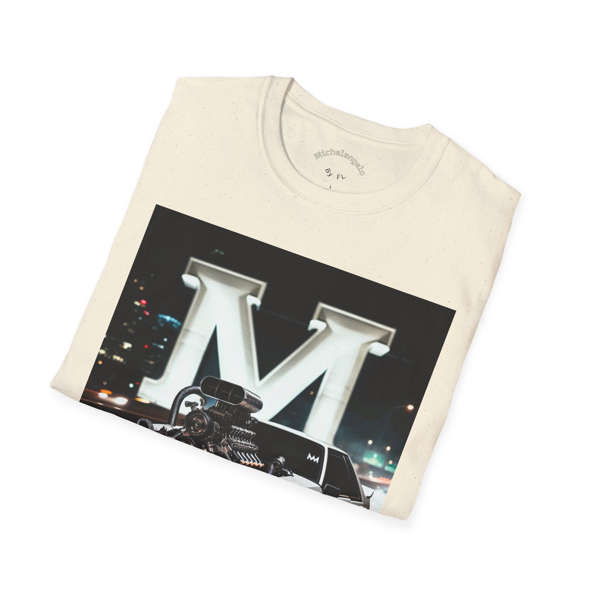 Classic Muscle Car M Tee — 'The Stallion' Graphic T-Shirt