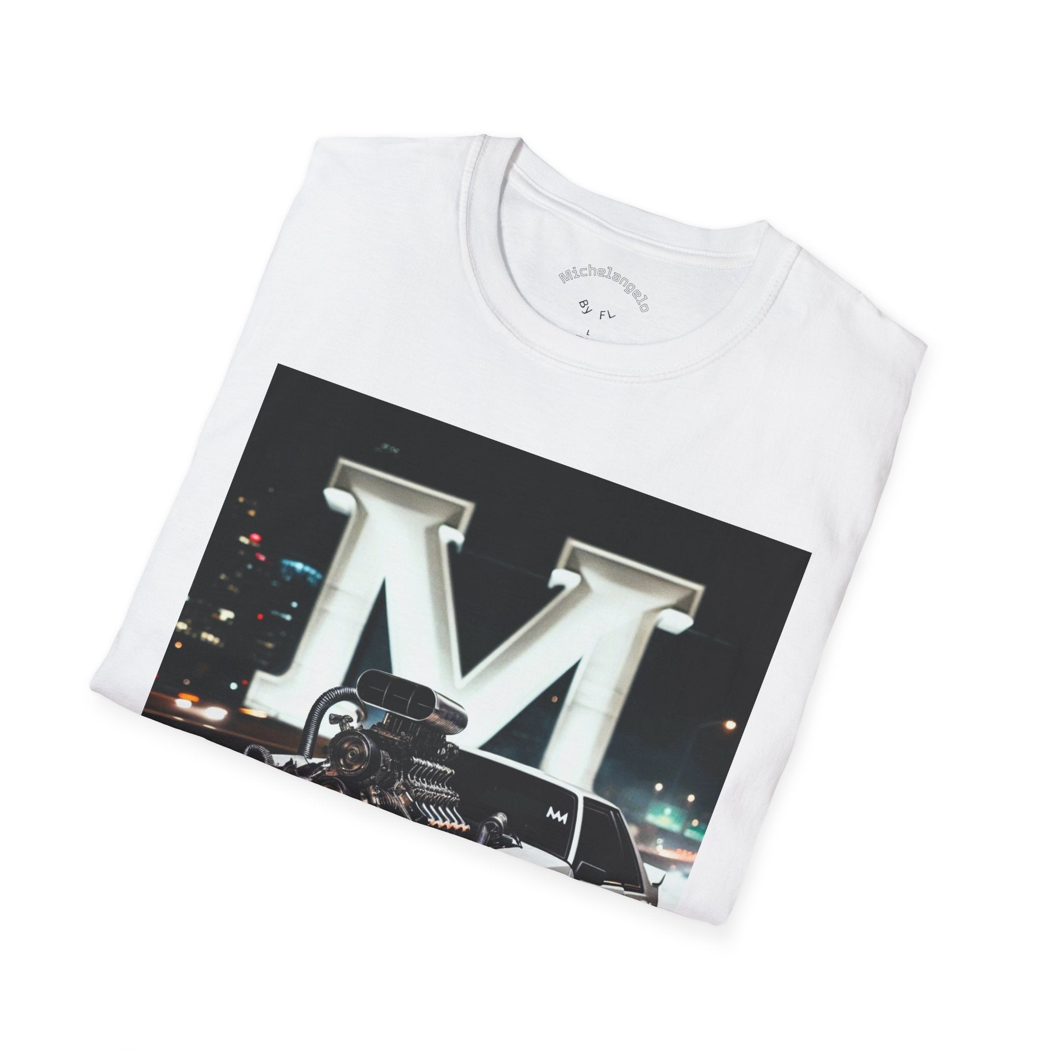 Classic Muscle Car M Tee — 'The Stallion' Graphic T-Shirt