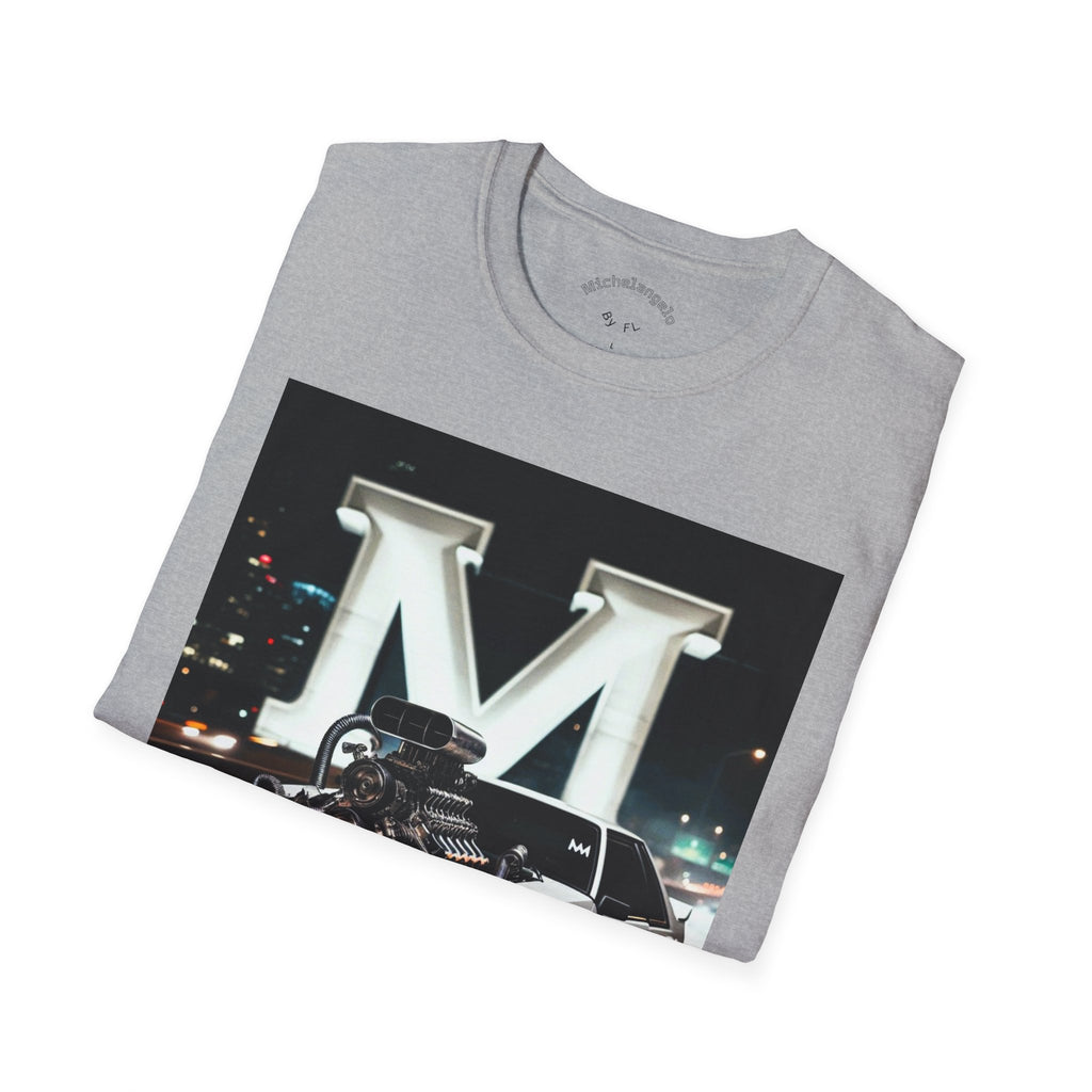 Classic Muscle Car M Tee — 'The Stallion' Graphic T-Shirt