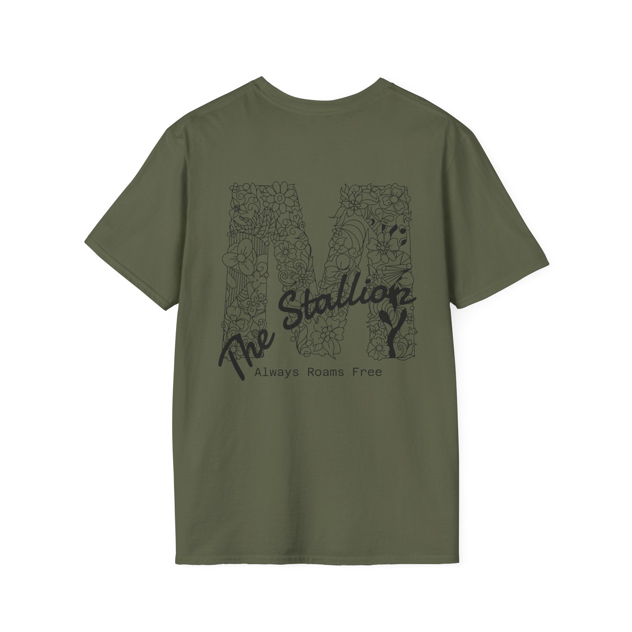 Classic Muscle Car M Tee — 'The Stallion' Graphic T-Shirt
