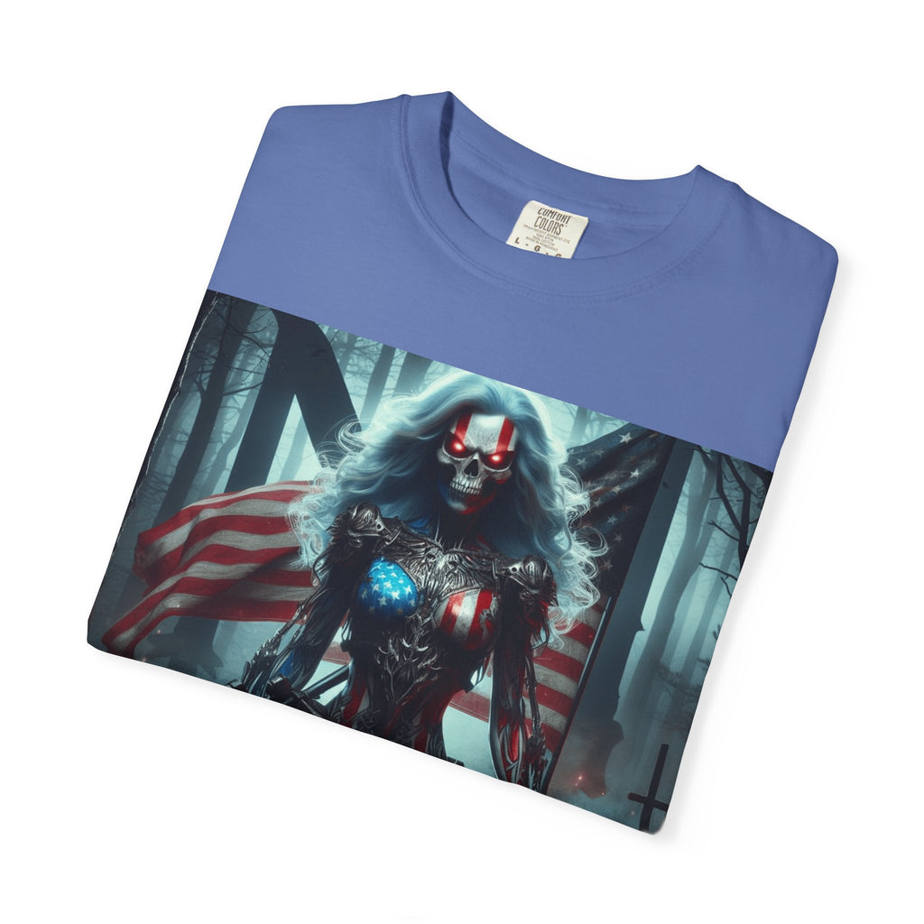 American Warrior Ver 16 | Soldier Skull Forest Graphic